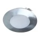 Led σποτ χωνευτό στρόγγυλο νίκελ ματ 2W 230V AC θερμό φως 3000k 155lm δέσμης 100° 30000h