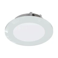Led σποτ χωνευτό λευκό στρόγγυλο 2W 230V AC θερμό φως 3000k 155lm δέσμης 100° διάρκειας 30000h