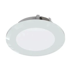Led σποτ χωνευτό λευκό στρόγγυλο 2W 230V AC θερμό φως 3000k 155lm δέσμης 100° διάρκειας 30000h