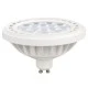 Λάμπα Led GU10 τύπου AR111 15W 230V ενδιάμεσο φως 4000k 1350lm δέσμης 45° ντιμαριζόμενη 30000h