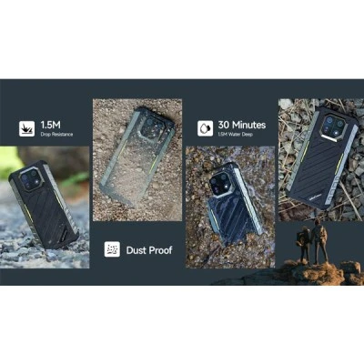 Smartphone ULEFONE Armor 22 6.58"& χωρητικότητα 8GB 128GB με μπαταρία 6600mAh μαύρο Smartphone ULEFONE Armor 22 6.58"& χωρητικότητα 8GB 128GB με μπαταρία 6600mAh μαύρο