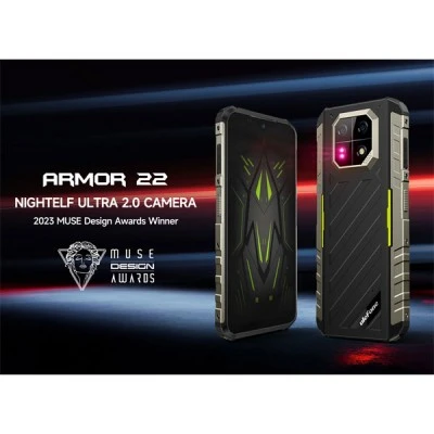 Smartphone ULEFONE Armor 22 6.58"& χωρητικότητα 8GB 128GB με μπαταρία 6600mAh μαύρο Smartphone ULEFONE Armor 22 6.58"& χωρητικότητα 8GB 128GB με μπαταρία 6600mAh μαύρο