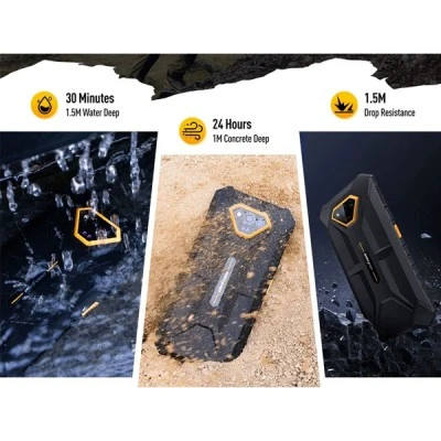 Smartphone ULEFONE  Armor X13, 6.52" με χωρητικότητα 6GB 64GB & μπαταρία 6320mAh, μαύρο
