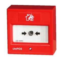 Διευθυνσιοδοτούμενο μπουτόν αναγγελίας UNIPOS με τάση λειτουργίας 10-30VDC 4mA