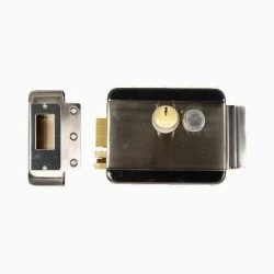 Ηλεκτρική κλειδαριά δεξιά με λειτουργία fail secure 12AC/DC κατάλληλη για πόρτα  πάχους από 3,5 έως 8cm