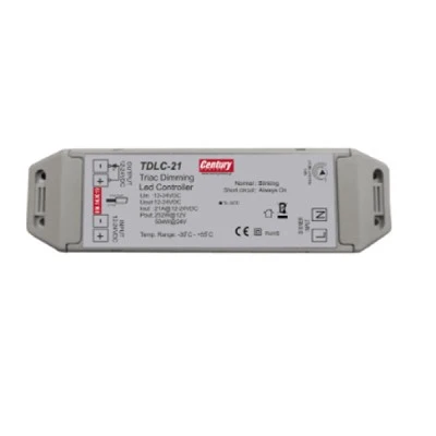 LED Controller TRIAC Dimming TDLC-21, 12–24V DC, για ταινίες & λάμπες LED