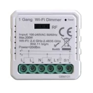 WiFi & RF Triac Dimmer κατάλληλο για τη ρύθμιση των λαμπτήρων Led & Retrofit Led 100-240V με μέγιστο φορτίο 200W 