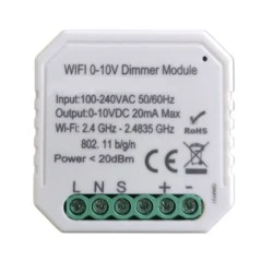 Dimmer Module WiFi 1-10V 20mA κατάλληλο για ρύθμιση των λαμπτήρων Led & Retrofit Led