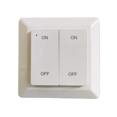 RF Διακόπτης 2 Καναλιών 3V DC με Λειτουργία Dimming – Φορητή & Επίτοιχη Χρήση