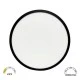 LED πλαφονιέρα οροφής PC με φωτισμό BACKLIT Φ283mm CCT 16-20-24W μαύρο χρώμα IP40 