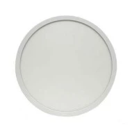 Πλαφονιέρα λευκή LED PC με φωτισμό BACKLIT Φ383mm και δυνατότητα επιλογής φωτισμού CCT 24-28-32W IP40 