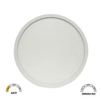 Πλαφονιέρα LED πολυκαρμπονική Φ483mm με δυνατότητα επιλογής φωτισμού CCT 32-36-40W IP40 Πλαφονιέρα LED πολυκαρμπονική Φ483mm με δυνατότητα επιλογής φωτισμού CCT 32-36-40W IP40