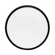 Πλαφονιέρα LED πολυκαρμπονική PC μαύρο χρώμα Φ483mm με δυνατότητα επιλογής φωτισμού CCT 32-36-40W IP40 