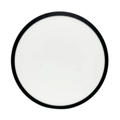 Πλαφονιέρα LED πολυκαρμπονική PC μαύρο χρώμα Φ483mm με δυνατότητα επιλογής φωτισμού CCT 32-36-40W IP40 