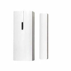 Δίζωνη ασύρματη μαγνητική επαφή AR-2210W λευκή με συχνότητα λειτουργίας 433MHz & εμβέλεια 100m 8.2×3.4×2.6cm