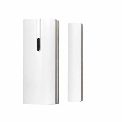 Δίζωνη ασύρματη μαγνητική επαφή AR-2210W λευκή με συχνότητα λειτουργίας 433MHz & εμβέλεια 100m 8.2×3.4×2.6cm