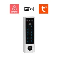 Smart Access Control WiFi με κάμερα & αναγνώριση προσώπου ιδανικό για Airbnb & διαμερίσματα λειτουργία μέσω Tuya (Smart app) εξωτερικού χώρου IP65