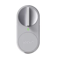 Ασύρματη ηλεκτρονική κλειδαριά Smart με Bluetooth & WiFi σε γκρι χρώμα με λειτουργία μπαταρίας
