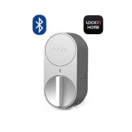 Ασύρματη ηλεκτρονική κλειδαριά Smart με Bluetooth & WiFi σε γκρι χρώμα με λειτουργία μπαταρίας