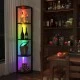 Φωτιστικό Led ραφιέρα δαπέδου Houston μαύρο χρώμα CCT & RGB 16w 1440lm dimmable Y162.5 x Μ30 x Π30cm Φωτιστικό Led ραφιέρα δαπέδου Houston μαύρο χρώμα CCT & RGB 16w 1440lm dimmable Y162.5 x Μ30 x Π30cm