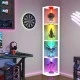 Φωτιστικό Led ραφιέρα δαπέδου Houston λευκό χρώμα CCT & RGB 16w 1440lm dimmable Y162.5 x Μ30 x Π30cm Φωτιστικό Led ραφιέρα δαπέδου Houston λευκό χρώμα CCT & RGB 16w 1440lm dimmable Y162.5 x Μ30 x Π30cm