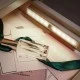Επαναφορτιζόμενο LED φωτιστικό γραμμικό για ντουλάπες με ανιχνευτή κίνησης και διακόπτη on/off