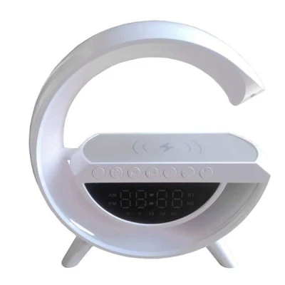 Επιτραπέζιο επαναφορτιζόμενο φωτιστικό LED BLUETOOTH με 12 προγράμματα φωτισμού RGB και ενσωματωμένο ηχείο