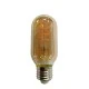 Λαμπτήρας LED Filament Dimmable 6W E27 - T45 θερμό φως 2400K Amber Spiral Φ45x110mm 