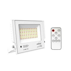 Προβολέας LED SMD 50W CCT 4 σε 1 IP66 dimmable με ασύρματο controller 20x18x2.8cm