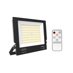 Προβολέας LED  SMD 200W IP66 CCT 4 σε 1 Dimmable με ασύρματο controller 27x23x2.8cm