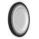Φωτιστικό καμπάνα HIGH BAY 100W 10000LM UFO 6000K ψυχρό φως με γωνία φωτός 80° Φ26 σε μαύρο χρώμα