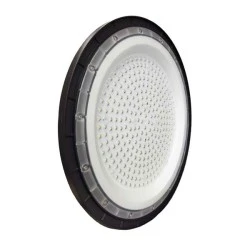 Φωτιστικό καμπάνα Φ36 HIGH BAY 200W UFO 6000K ψυχρό φως 20000LM με διάχυση φωτός 90° μαύρο χρώμα