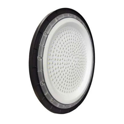 Φωτιστικό καμπάνα Φ36 HIGH BAY 200W UFO 6000K ψυχρό φως 20000LM με διάχυση φωτός 90° μαύρο χρώμα