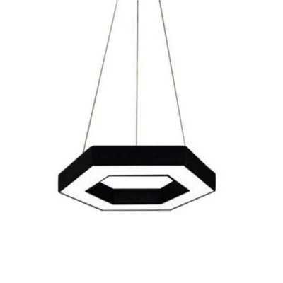 Μαύρο κρεμαστό φωτιστικό LED LIVORNO CCT 110W με δυνατότητα ρύθμισης του φωτός