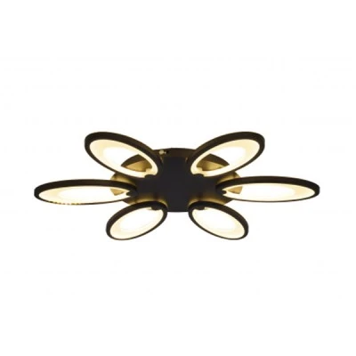 Φωτιστικό LED PAMPLONA μαύρο χρώμα 82W 8200L με ασύρματο controller ντιμαριζόμενο cct Φωτιστικό LED PAMPLONA μαύρο χρώμα 82W 8200L με ασύρματο controller ντιμαριζόμενο cct