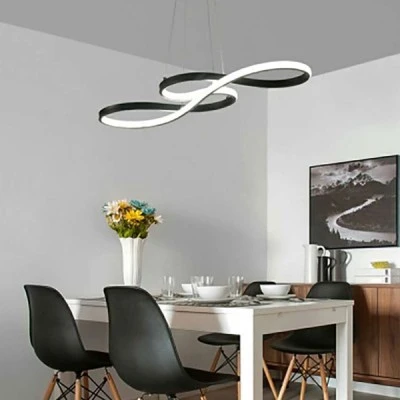 Μαύρο κρεμαστό φωτιστικό LED GIRONA CCT 72W 7200L ντιμαριζόμενο με ασύρματο χειριστήριο Μαύρο κρεμαστό φωτιστικό LED GIRONA CCT 72W 7200L ντιμαριζόμενο με ασύρματο χειριστήριο