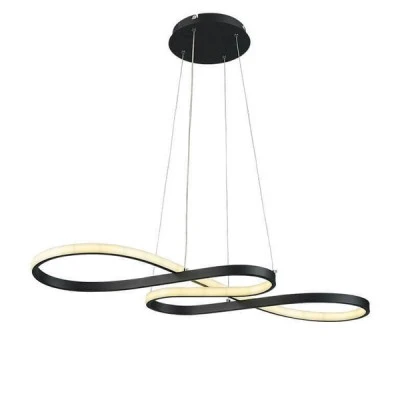 Μαύρο κρεμαστό φωτιστικό LED GIRONA CCT 72W 7200L ντιμαριζόμενο με ασύρματο χειριστήριο Μαύρο κρεμαστό φωτιστικό LED GIRONA CCT 72W 7200L ντιμαριζόμενο με ασύρματο χειριστήριο