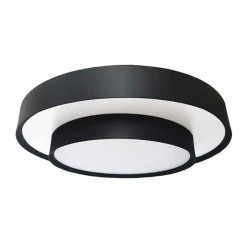 Φωτιστικό κρεμαστό LED LORCA μαύρο χρώμα 64W 6400L με δυνατότητα επιλογής φωτός και ασύρματο controller