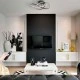 Μοντέρνο φωτιστικό LED VALENCIA 80W 8000L μαύρο χρώμα από αλουμίνιο ντιμαριζόμενο με ασύρματο controller