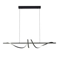 Κρεμαστό φωτιστικό LED VIGO σε μαύρο χρώμα 87W 8700L 120 x 20cm με δυνατότητα επιλογής χρώματος cct και ασύρματο controller