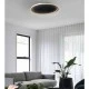 φωτιστικό οροφής LED TARRAGONA BLACK με δυνατότητα επιλογής φωτός 76W 7600L Φ50x 5cm φωτιστικό οροφής LED TARRAGONA BLACK με δυνατότητα επιλογής φωτός 76W 7600L Φ50x 5cm