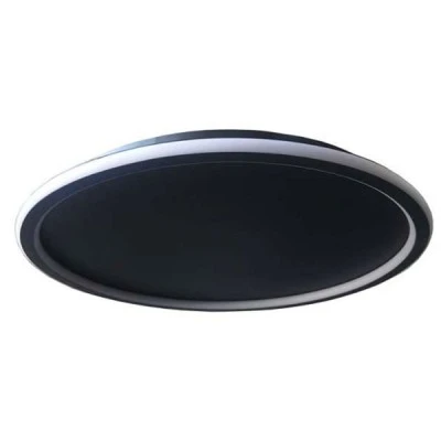 φωτιστικό οροφής LED TARRAGONA BLACK με δυνατότητα επιλογής φωτός 76W 7600L Φ50x 5cm φωτιστικό οροφής LED TARRAGONA BLACK με δυνατότητα επιλογής φωτός 76W 7600L Φ50x 5cm