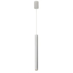 Κρεμαστό φωτιστικό μονόφωτο LED 5W 550L σε λευκό χρώμα με δυνατότητα επιλογής φωτισμού 