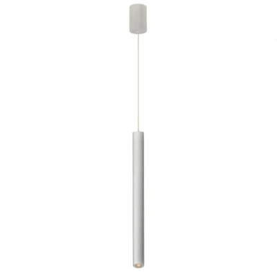 Κρεμαστό φωτιστικό μονόφωτο LED 5W 550L σε λευκό χρώμα με δυνατότητα επιλογής φωτισμού 