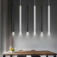 Κρεμαστό μοντέρνο φωτιστικό LED 5W CCT με δυνατότητα ρύθμισης του φωτός μαύρο χρώμα
