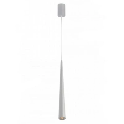 Μοντέρνο κρεμαστό φωτιστικό μονόφωτο LED 5W 550L λευκό χρώμα από αλουμίνιο 