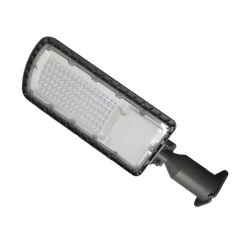 Φωτιστικό δρόμου LED SUPER SLIM 100W ψυχρό φως 6000K με αντικεραυνική προστασία IP66
