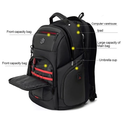 Τσάντα πλάτης ARCTIC HUNTER B00341 30L με θήκη laptop 15.6