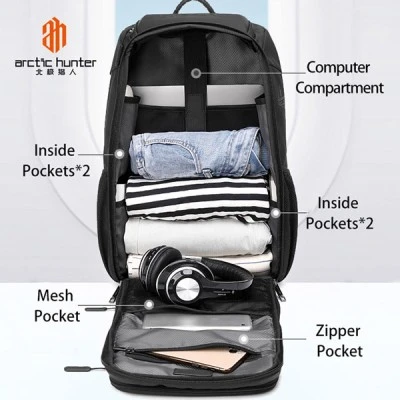 Τσάντα πλάτης ARCTIC HUNTER B00461 με θήκη laptop 15.6
