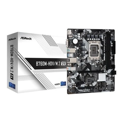 Μητρική ASROCK B760M-HDV/M.2 D4, 2x DDR4, s1700, USB 3.2 Gen1, mATX Μητρική ASROCK B760M-HDV/M.2 D4, 2x DDR4, s1700, USB 3.2 Gen1, mATX